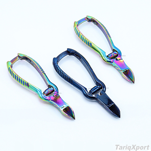 Cortacutículas Profesional de Acero Inoxidable de Primera Calidad, con Abertura de Mandíbula Ancha y Cuchilla Curva para Uñas de Manos y Pies - Product Image 5