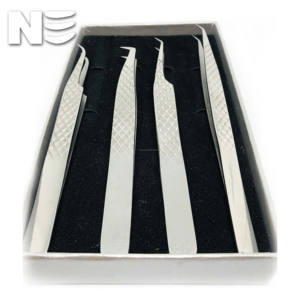 Pince à épiler pour faux cils, application de marque privée, couleur personnalisée - Product Image 3