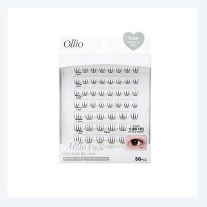 Extensions de cils Ollio sans colle, multi-pack, transparentes, fabriquées en Corée, faux cils magnétiques - Product Image 6