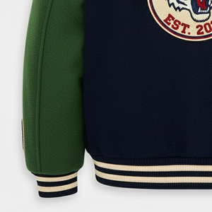 Chaqueta Varsity de Béisbol para Hombre, Diseño Nuevo, Bordado Chenille, Invierno, Transpirable, Resistente al Viento, Logotipo y Color Personalizables, Venta al Por Mayor - Product Image 6
