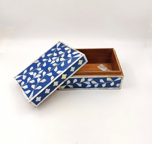 Fashionable MDF Boards Jewelry Box With MOP & Resin Inlay Magnetic Closure Premium Jewelry Boxes Home Decor At best Price - Product Image 1