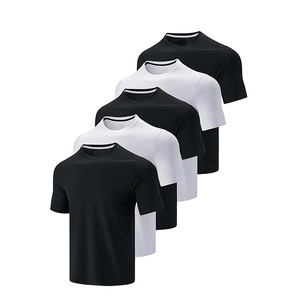 <b>Men</b>’s Active Quick Dry Crew Neck T <b>Shirts</b> Athletic Running Gym Workout Short Sleeve Tee Tops Bulk Available - Product Image 1