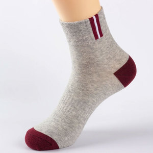 Comfortable Men Casual <b>Socks</b> Stretchable Fabric Moisture Absorbent Design For Regular Wear - Product Image 1