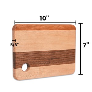 Top Trending Wooden Chopping Block Rectangle Solid Wood With Handle Kitchen <b>Board</b> - Product Image 3