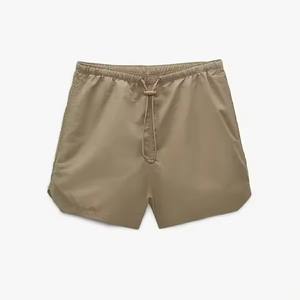 Ensemble de survêtement streetwear pour homme, deux pièces, veste courte à capuche personnalisée, patchwork, logo brodé, délavé à l'acide, 100% coton, OEM - Product Image 3