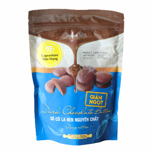 Venta al por mayor, envío directo de fábrica, HALAL OEM/ODM, botones de chocolate puro oscuro auténtico, 58% cacao, 1KG, galletas, bizcochos, ¡oferta! - Product Image 1