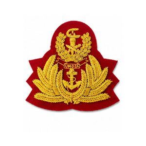 Écusson brodé 3D personnalisé à motif étoile avec fil doré, appliqué en tissu à coudre - Product Image 6