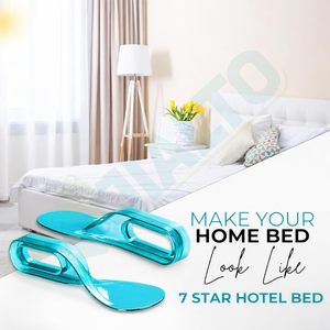 Herramienta para Ajustar Sábanas, Elevador de Colchones Ergonómico y Ayudante para Guardar Sábanas, de Plástico Resistente, para Esquinas Impecables, Paquete de 2 - Product Image 6