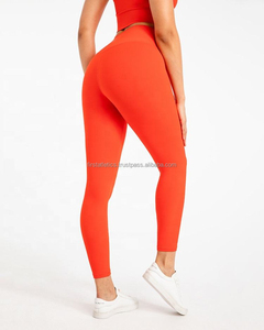 Leggings de Yoga pour femmes, doux, respirant, confortable, en gomme, pour séances de fitness - Product Image 5
