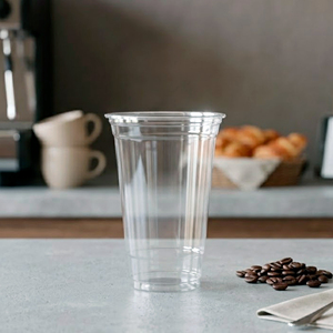 QUANG QUAN Wholesale Custom Transparent Eco-Friendly 12 16 22oz Disposable PP Single Wall <b>Cup</b> Lid 95mm Diameter Cold Coffee Tea - Product Image 3