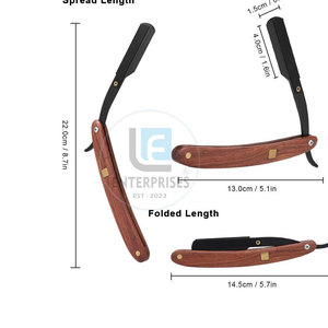 Herramientas de Afeitado de Calidad, Navajas de Afeitar Rectas de Diseño Único para Hombres - Product Image 4