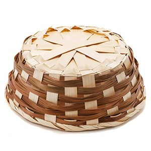 Panier à pain en bambou tissé artisanal en gros |   Bois rond FSC écologique - Product Image 3