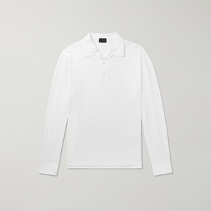 Camiseta Personalizada de Manga Corta para Hombre, Blanca, de Algodón, Tejida, Transpirable, Informal, Lisa, de Corte Regular - Product Image 2