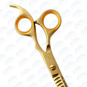 Ciseaux de coiffure professionnels en acier pour salon de barbier, ciseaux à effiler, ensemble de ciseaux de coiffure 6 pouces - Product Image 6