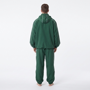 Ensemble veste coupe-vent en nylon et pantalon de survêtement pour homme, vêtements de sport légers - Product Image 5