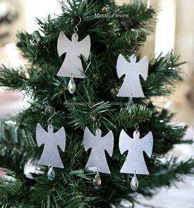 Favor de Navidad nuevo adorno de Navidad de metal 3D caliente con Árbol de Navidad de impresión - Product Image 5