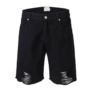 Pantalones Cortos Vaqueros Anchos Vintage Personalizados para Hombre, de Alta Calidad, Casuales, Estilo Urbano, con Múltiples Bolsillos, Verano, Venta al por Mayor OEM - Product Image 6