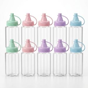 Botella Flexible Plana de HDPE Transparente con Tapa de Rosca Personalizable para Salsas, Miel y Condimentos - Fabricación OEM/ODM en Vietnam - Product Image 1