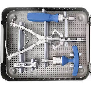 Direct Wholesale High Quality Orthopedic Surgical Spine Pedicle <b>Screw</b> Instruments <b>Set</b> for Lumbar Fixation Kit By Grip Surgical - Product Image 4