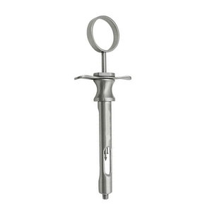 Jeringa Dental Manual de Aspiración de Carga por Orificio Trasero de Calidad Premium, 1.8ml, 2 Placas Metálicas de Acero Inoxidable, Agarre Ergonómico, Reutilizable - Product Image 6