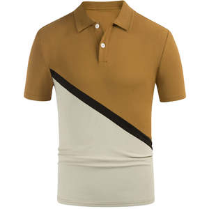 Polo Cómodo para Hombre, Tela Suave, Diseño de Manga Corta para Uso Diario - Product Image 1
