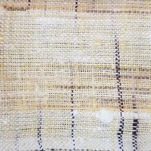 Tissus indiens pour rideaux Khadi en coton de haute qualité Décoration d'hôtel Tissu Khadi d'Inde