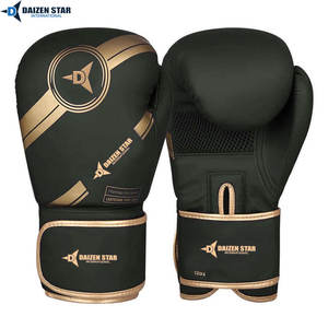 Guantes de Boxeo de Piel Sintética PU Transpirable de Alta Calidad con Logotipo Personalizado, Cierre de Gancho y Bucle para Entrenamiento, Sparring, MMA, Kickboxing, Muay Thai - Product Image 2