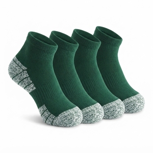 Chaussettes courtes invisibles pour femmes Hiend Industries certifiées BSCI OEKO-TEX, respirantes, épaisses, antidérapantes, en Spandex/Polyester/Coton - Product Image 1