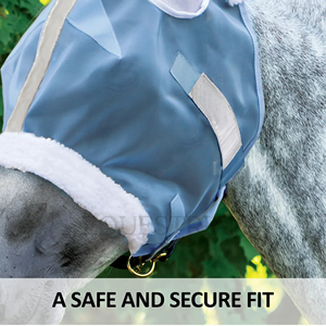 Equestrian Tools Horse <b>Fly</b> <b>Mask</b> with Ears (Mesh Material) Customized Equestrian Protection for Riding Training and Outdoor Use - Product Image 3