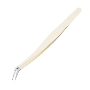 Pince à épiler économique en acier inoxydable pour cils, maquillage de précision, épilation des sourcils, mise en forme, soins de beauté, extension de cils - Product Image 1