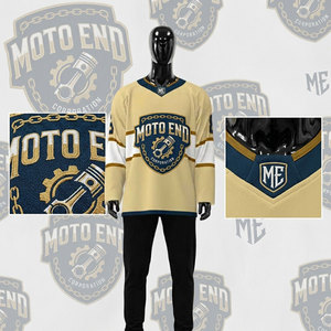 Maillots de hockey sur glace personnalisés du Pakistan avec manches courtes et design du drapeau - Uniforme de haute qualité - Product Image 5