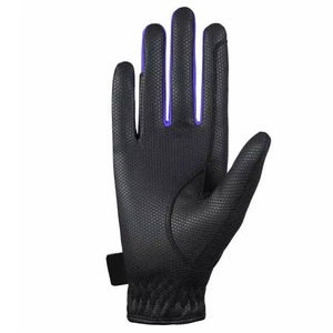 Gants d'équitation pour femmes, dernier design, haute qualité, cuir véritable, été, doigts entiers, logo personnalisé, gants de course équestre - Product Image 3
