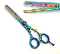 Ciseaux à effiler professionnels KOUNAIN personnalisés de 6,0 pouces, ultra-affûtés, pour la coupe de cheveux en salon de coiffure, fournitures de salon de coiffure