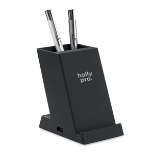 Portapenne per caricabatterie Wireless con Design a blocchi - Product Image 1