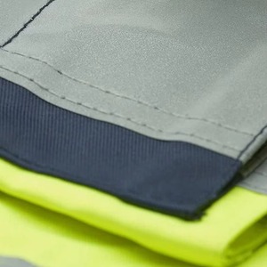 Men’s Hi Visibility Hi Vis <b>Work</b> Shorts Reflective Summer Safety <b>Cargo</b> Style Construction Working Shorts - Product Image 5