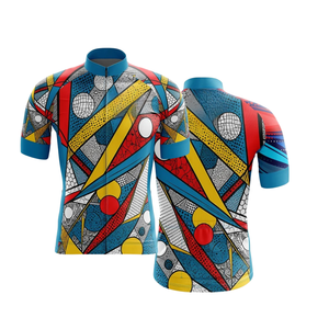 Maillot de Ciclismo al por Mayor para Impresión Personalizada, Alta Elasticidad, Corte Ajustado, Tops de Bicicleta MTB, Diseño Personalizado OEM ODM para Bicicleta de Montaña - Product Image 2