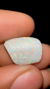 Opale naturelle du Rajasthan de 5,00 carats, opales brutes multicolores, pierre précieuse Coober Pedy, 16x12x4 mm, certifiée par un tiers, changement de couleur - Product Image 5