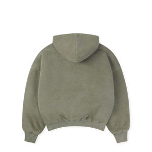 Sudadera con Capucha Extra Grande de Algodón 100% Premium al por Mayor, con Logotipo Bordado y Estampado Personalizado, Sudadera Unisex de Gran Gramaje - Product Image 4