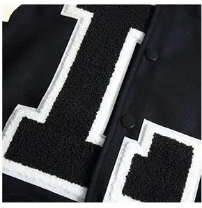 Top Trending Winter Plus Size Custom Color Logo Mens <b>Waterproof</b> Varsity Bomber <b>Jacket</b> Zipper Casual Slim Fit Long <b>Thin</b> Wholesale - Product Image 6