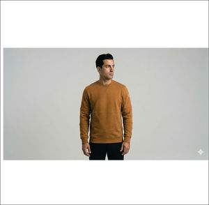 เสื้อสเวตเชิ้ตคอกลมผู้ชายแบบใหม่ แขนยาว ผ้าฟลีซ สำหรับฤดูใบไม้ผลิ ฤดูใบไม้ร่วง และฤดูหนาว  งานปักลาย  OEM - Product Image 1