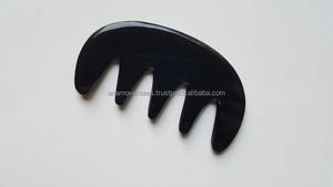 Peine para el Cabello de Cuerno de Búfalo Hecho a Mano de Lujo, Cuidado Natural - Product Image 3