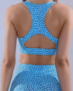 Conjunto de Yoga de 2 Piezas sin Costuras para Mujer, Leggings de Cintura Alta, Sujetador Deportivo, Chaqueta Ligera, Ropa de Gimnasio, Precio al por Mayor - Product Image 6