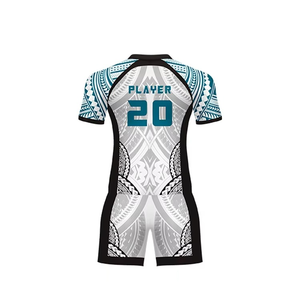 Ensemble de maillots de rugby personnalisés de Nouvelle-Zélande, respirant, transfert thermique, uniforme d'équipe scolaire pour hommes - Product Image 3