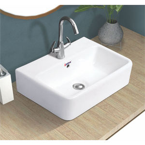 Experiencia Profunda en la Fabricación de Lavabos de Cerámica Blanca Elegantes de Calidad Inigualable, Originales de la India - Product Image 1