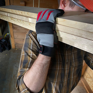 Gants de travail mécaniques en cuir synthétique Amara, haute performance, protection personnelle, résistants à la chaleur, durables - Product Image 3