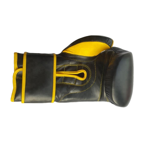 Gants de boxe MMA en cuir véritable de qualité supérieure, logo personnalisé, évacuation de l'humidité pour hommes - Product Image 5