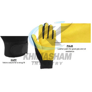 ถุงมือมอเตอร์ครอสคุณภาพพรีเมียม วัสดุทนทาน ผิวสัมผัสนุ่ม สำหรับฤดูหนาว กิจกรรมกลางแจ้ง กันลื่น ปิดด้วยแถบตีนตุ๊กแก เคลือบโพลียูรีเทน มีสินค้าในสต็อก - Product Image 2