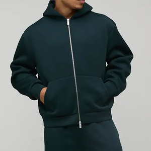 Comfortable Oversize Men Zipper Tracksuit Relaxed Sports Outfit Custom Design Oversize Men Zipper Tracksuit - Product Image 5