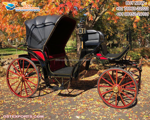 Chariot traditionnel de Style Tonga à cheval dessiné, landau de Style Tanga indien, landau de tourisme Royal, landau traditionnel de tourisme - Product Image 2