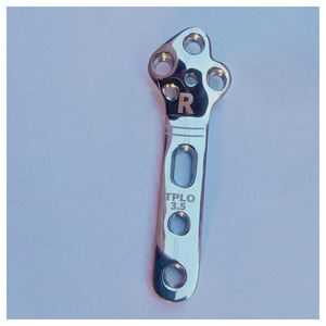 Placas TPLO de Bloqueo de Alta Calidad de 3.5mm, Implante Quirúrgico Veterinario de Acero Inoxidable 316L, Surginexa SR-OP-0325, Certificado CE Clase I - Product Image 3